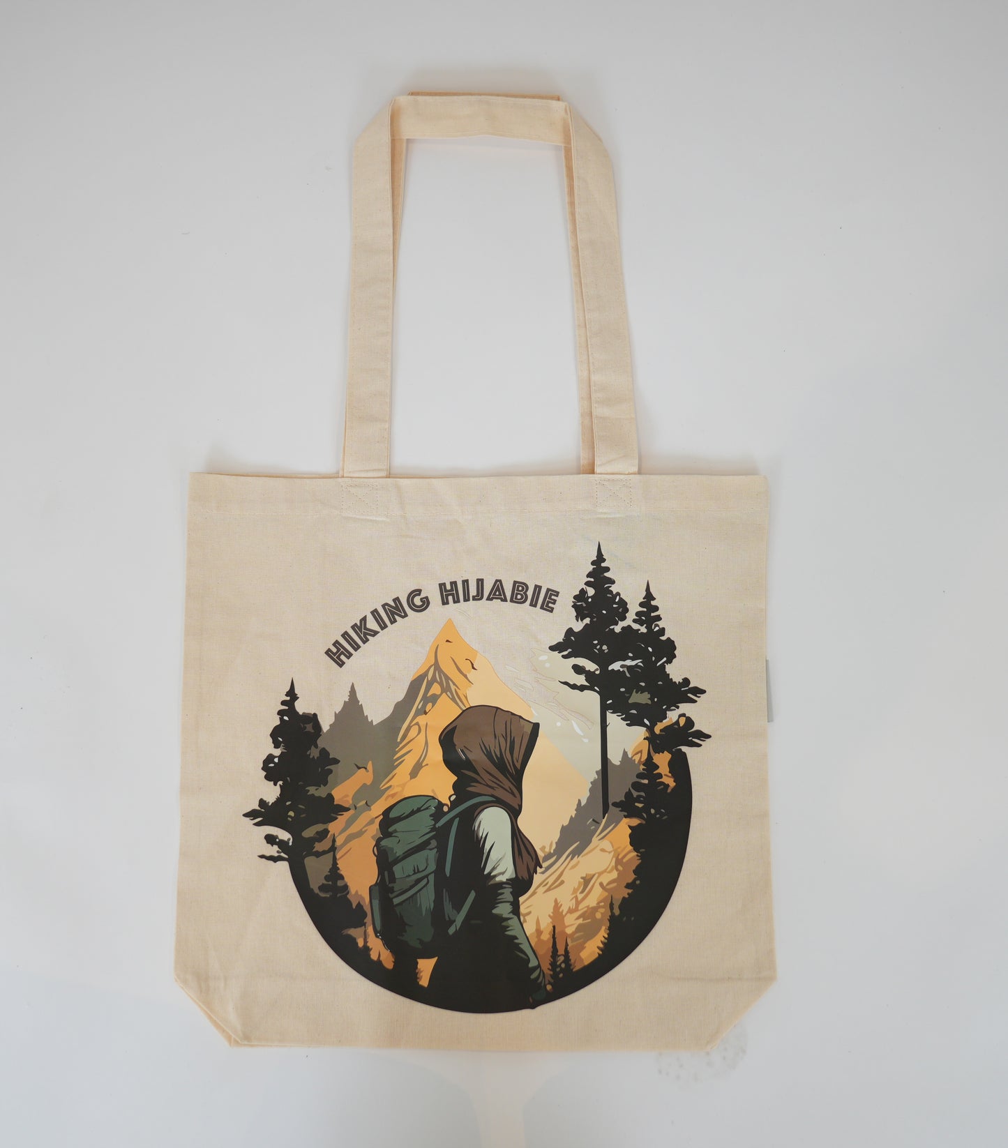Hiking Hijabie Tote Bag